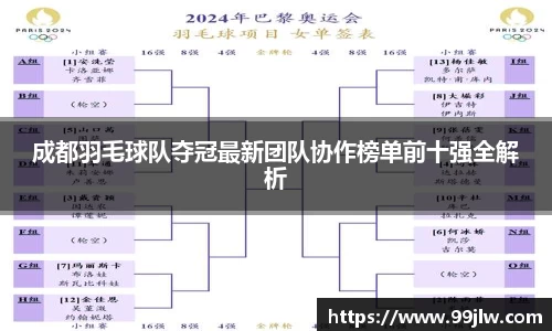 成都羽毛球队夺冠最新团队协作榜单前十强全解析